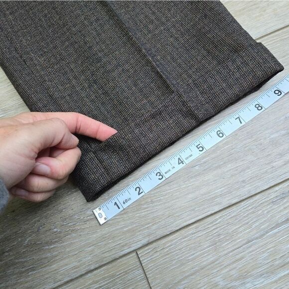 Zanella Men's Brian 100% wool trousers size 38 short - Picture 4 of 9